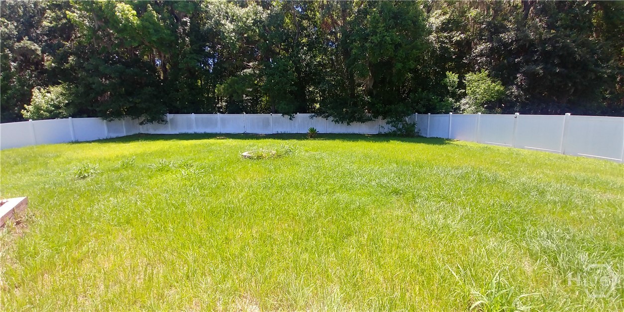 Rear yard