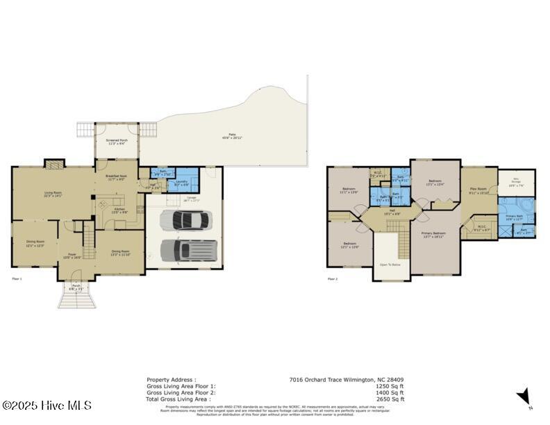 7016 Orchard Trace Floor plan2