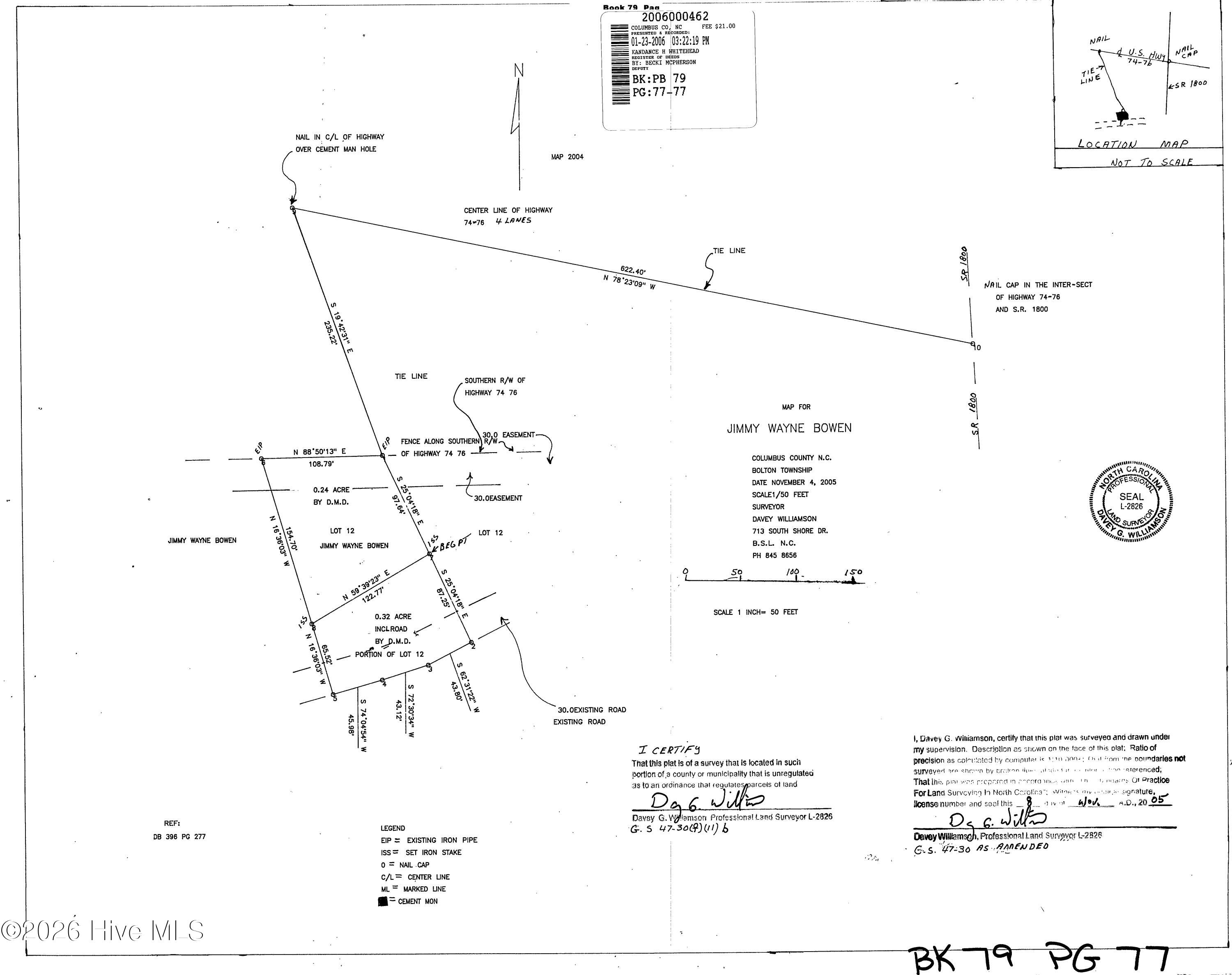 Homes for sale in Bolton, NC | 250 Harvey Bowen Ln, Bolton, NC 28423 | MLS# 100543934