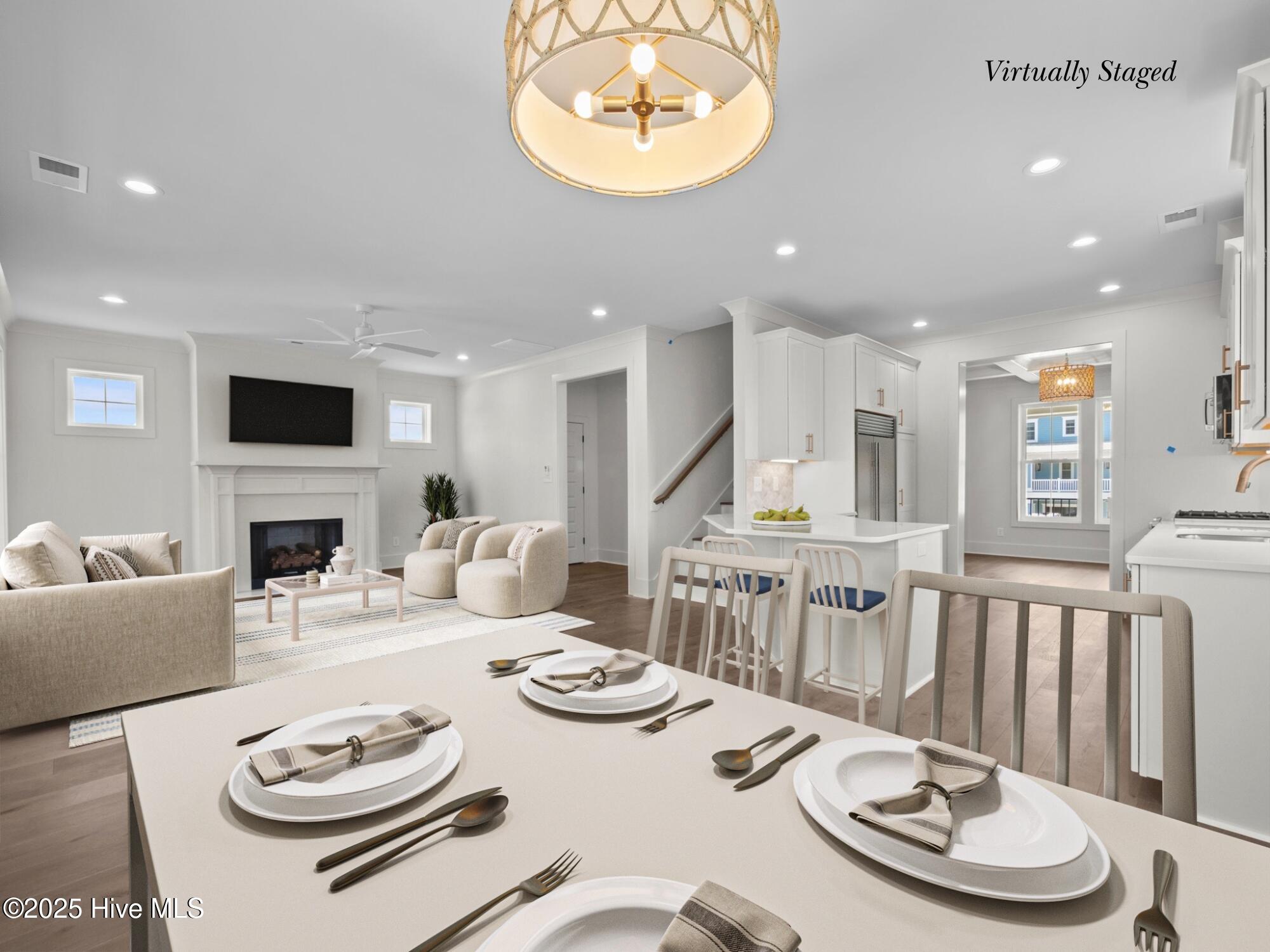 Virtually Staged Great Room