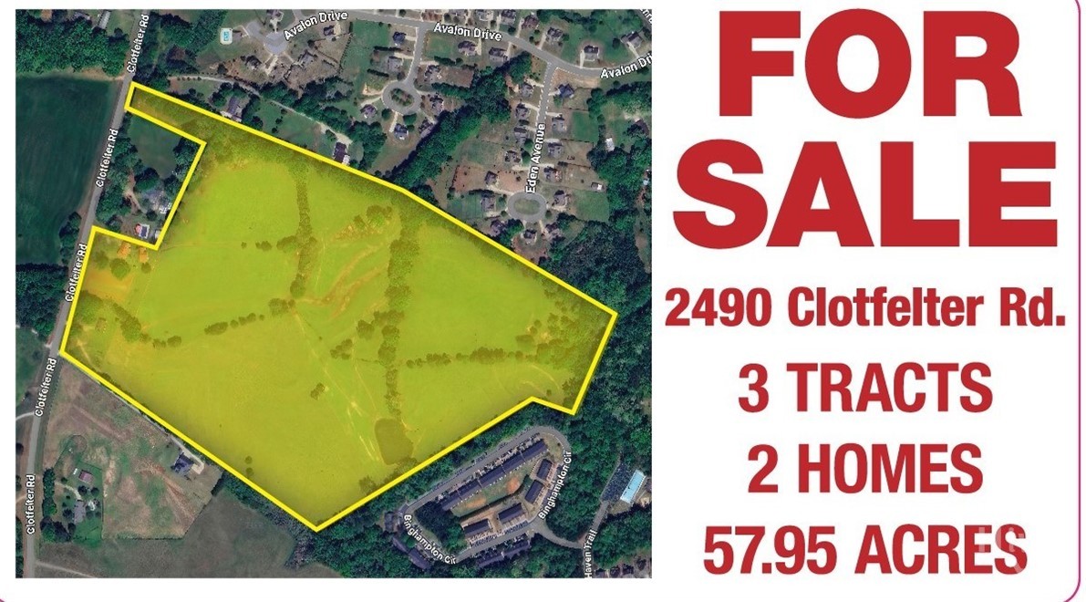 Property at 2490 Clotfelter Road