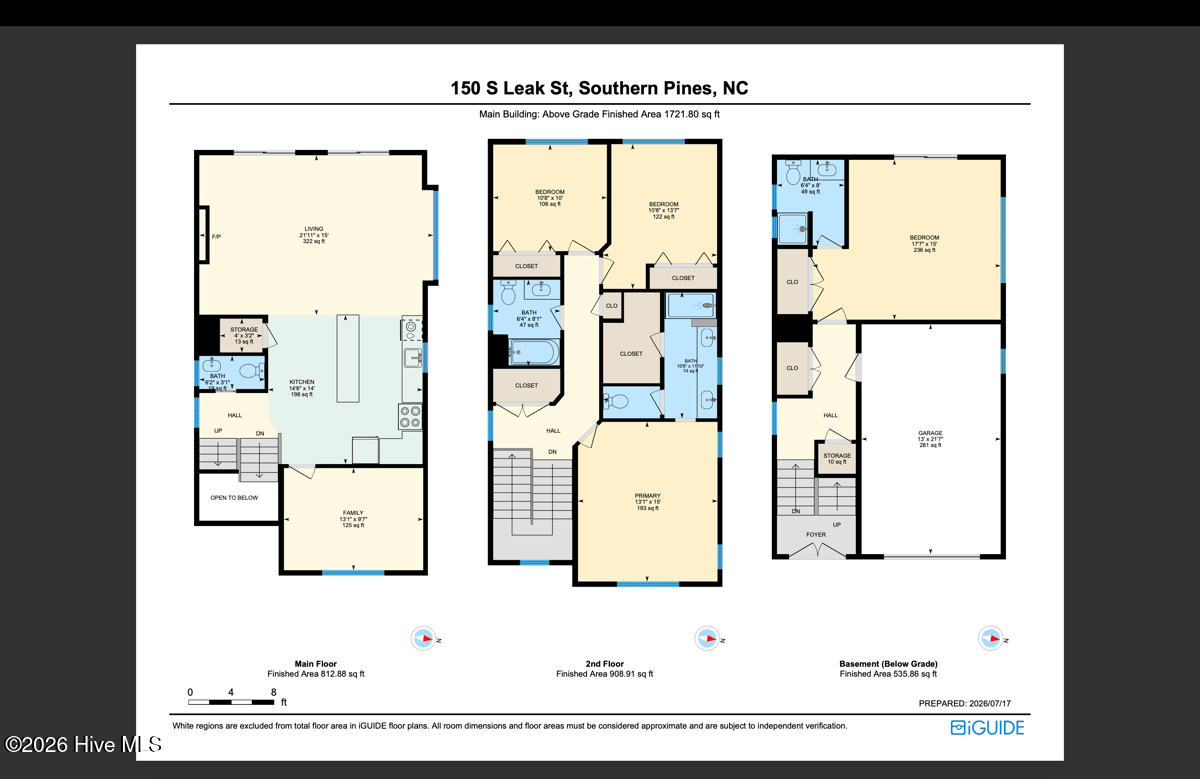 Exterior photo of 160 S Leak Street, Southern Pines, NC 28387. MLS: 100590289