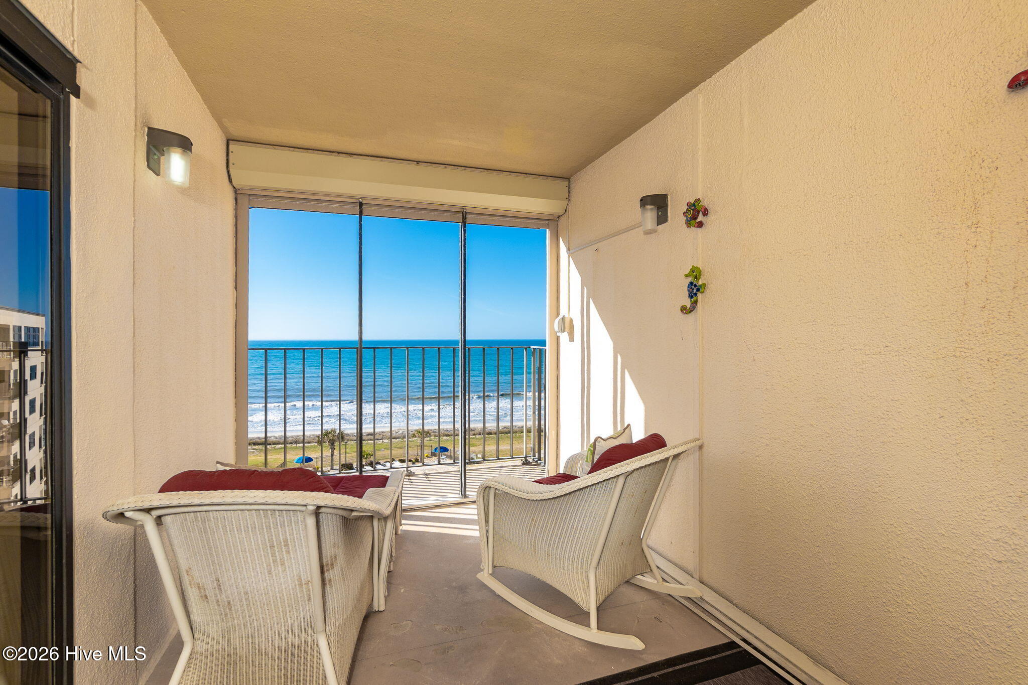 Smaller covered deck for all weather enjoyment