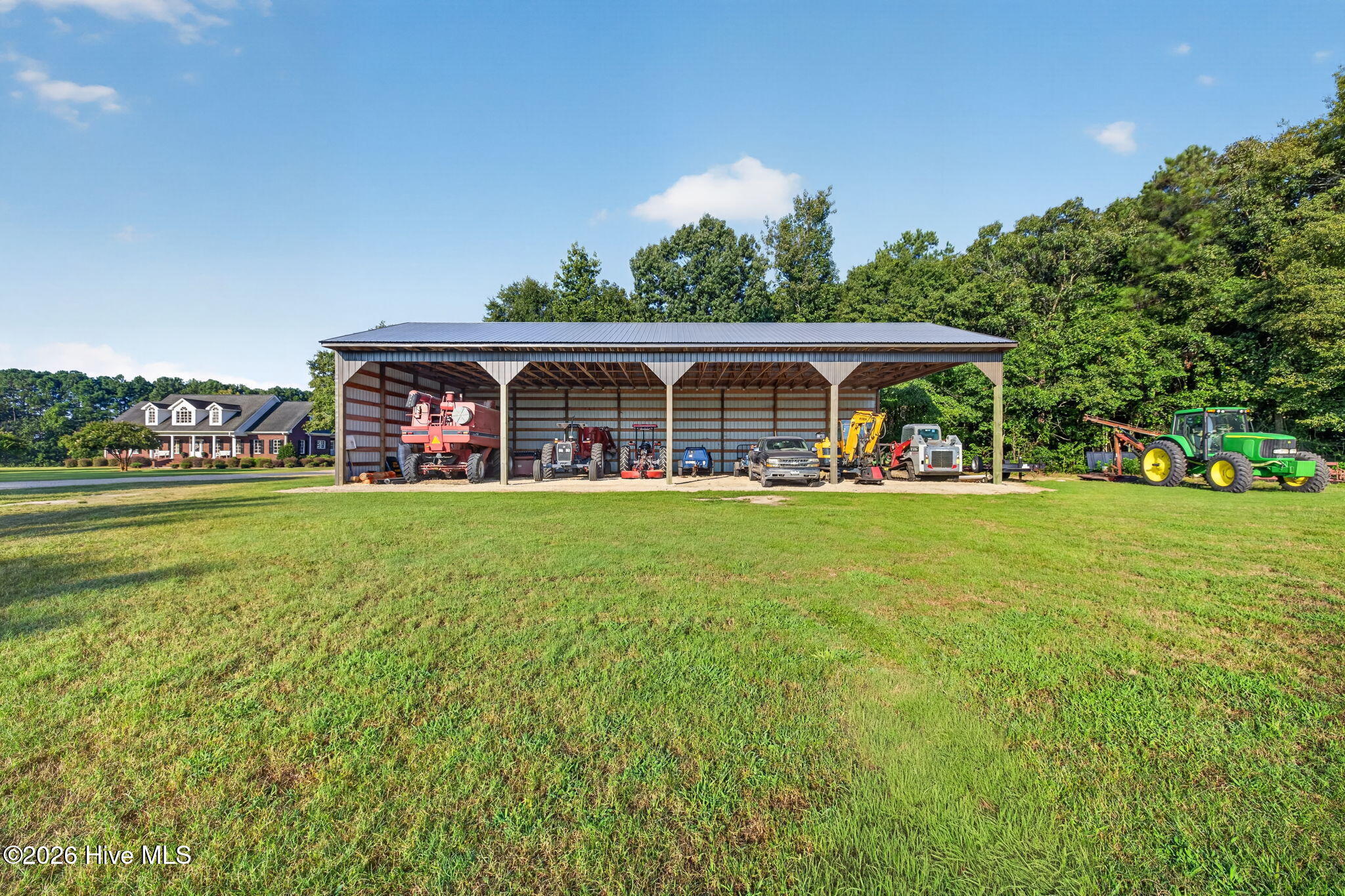 Accessory Building for Storage and Parking Farm Equipment- Farm Equipment doesn't convey