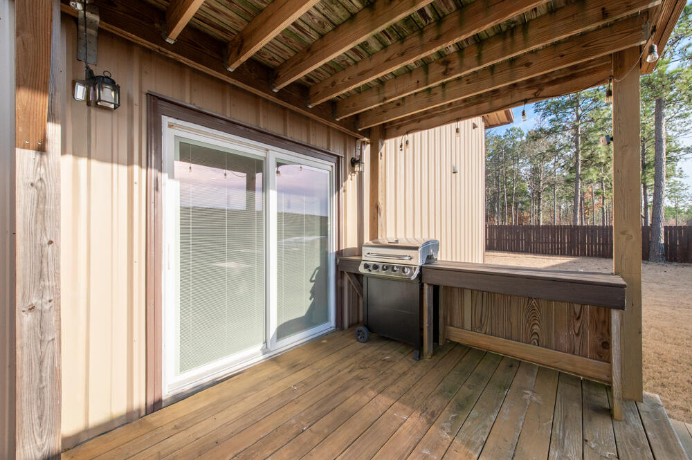 Covered Deck!