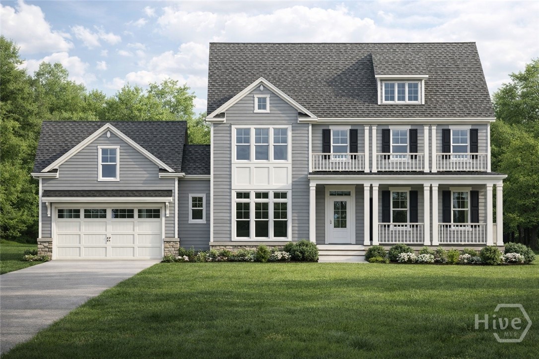 Artist’s rendering shown. This image is a conceptual representation of what the home could look like when built, based on the original architectural sketch by Konter Homes. Final design details, materials, and finishes may vary.