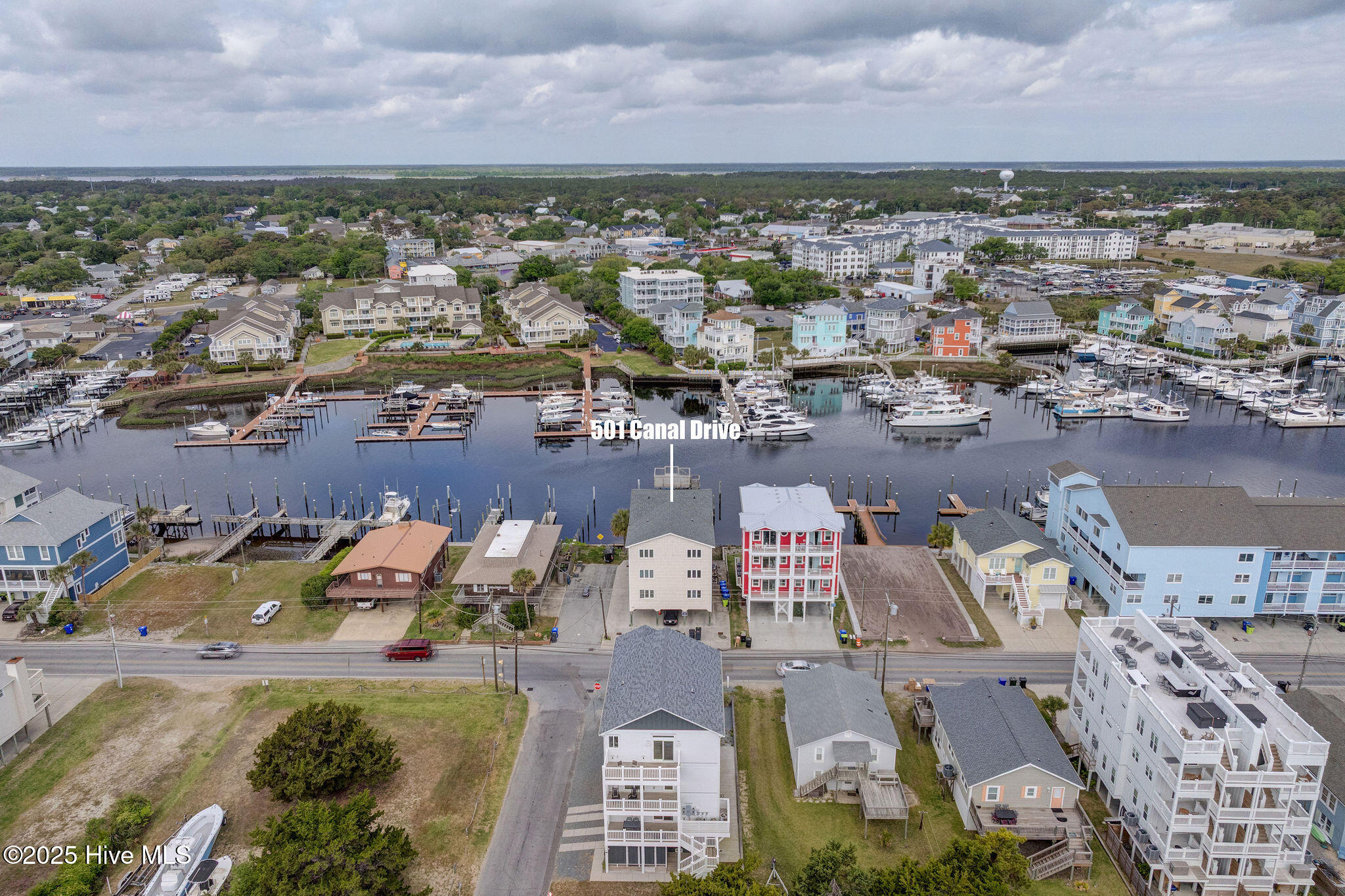 501 Canal Drive Apt A, Carolina Beach, NC 28428 – photo 5: 501CanalDriveDrone-1