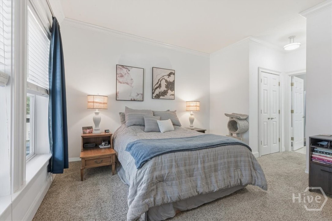 Primary Suite with Balcony access to the left