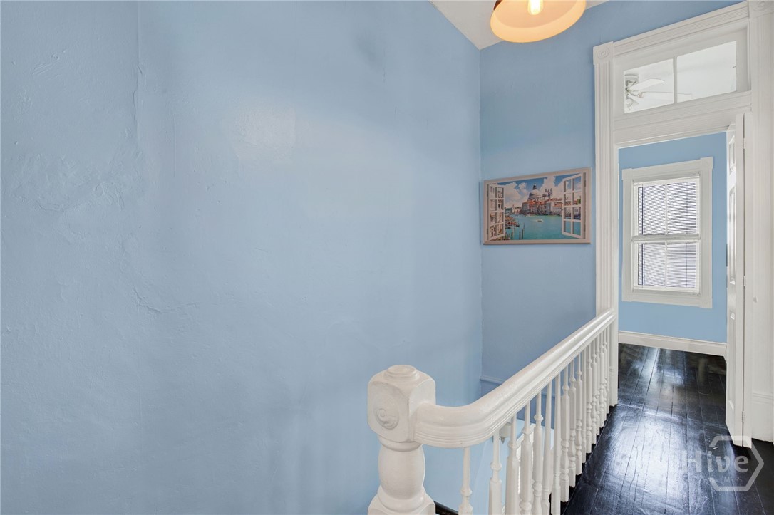 Hallway to bonus room