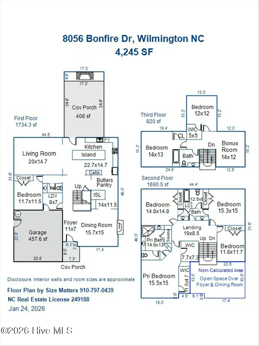 Homes For Sale - 8056 Bonfire Drive<br/> Wilmington, NC 28409
