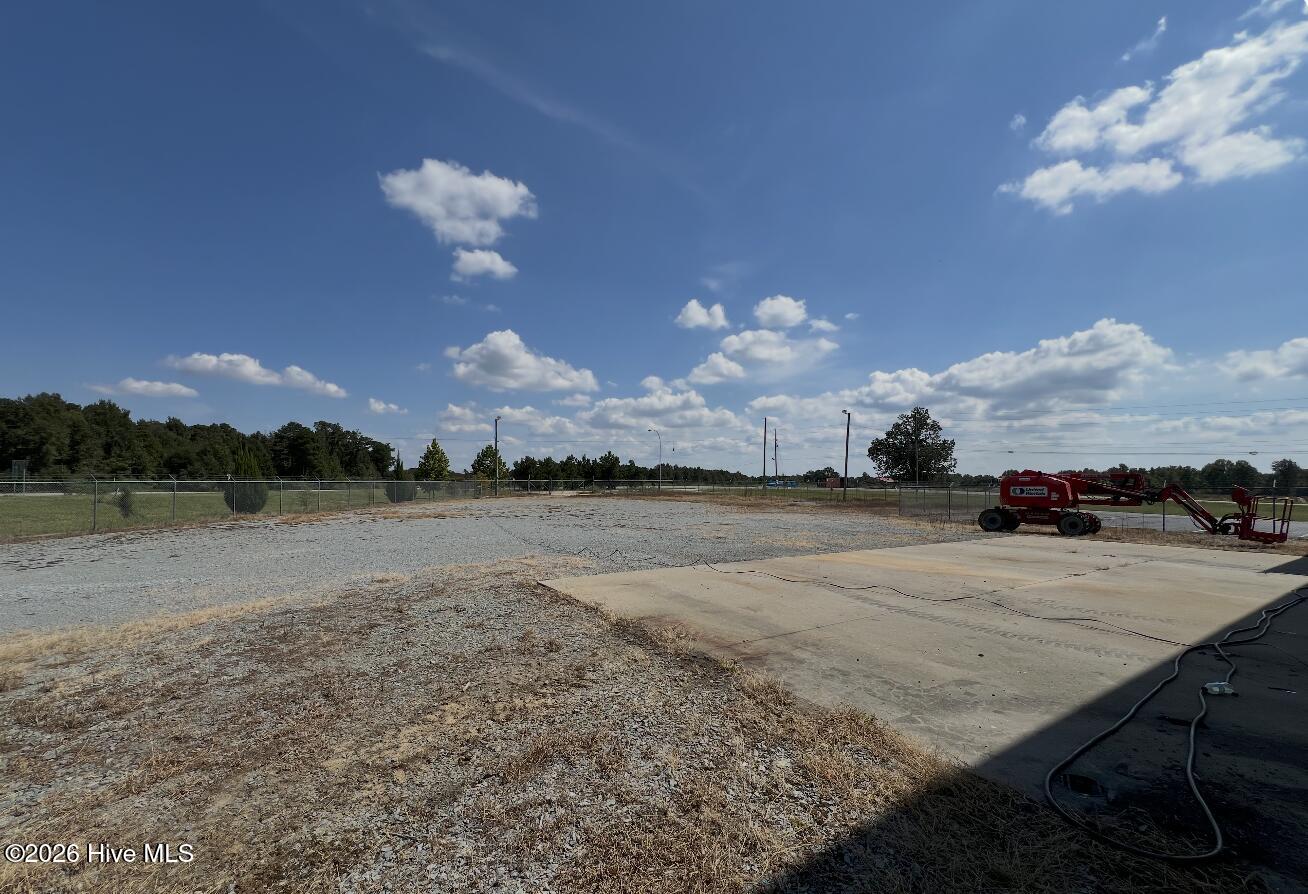 Outside lot view