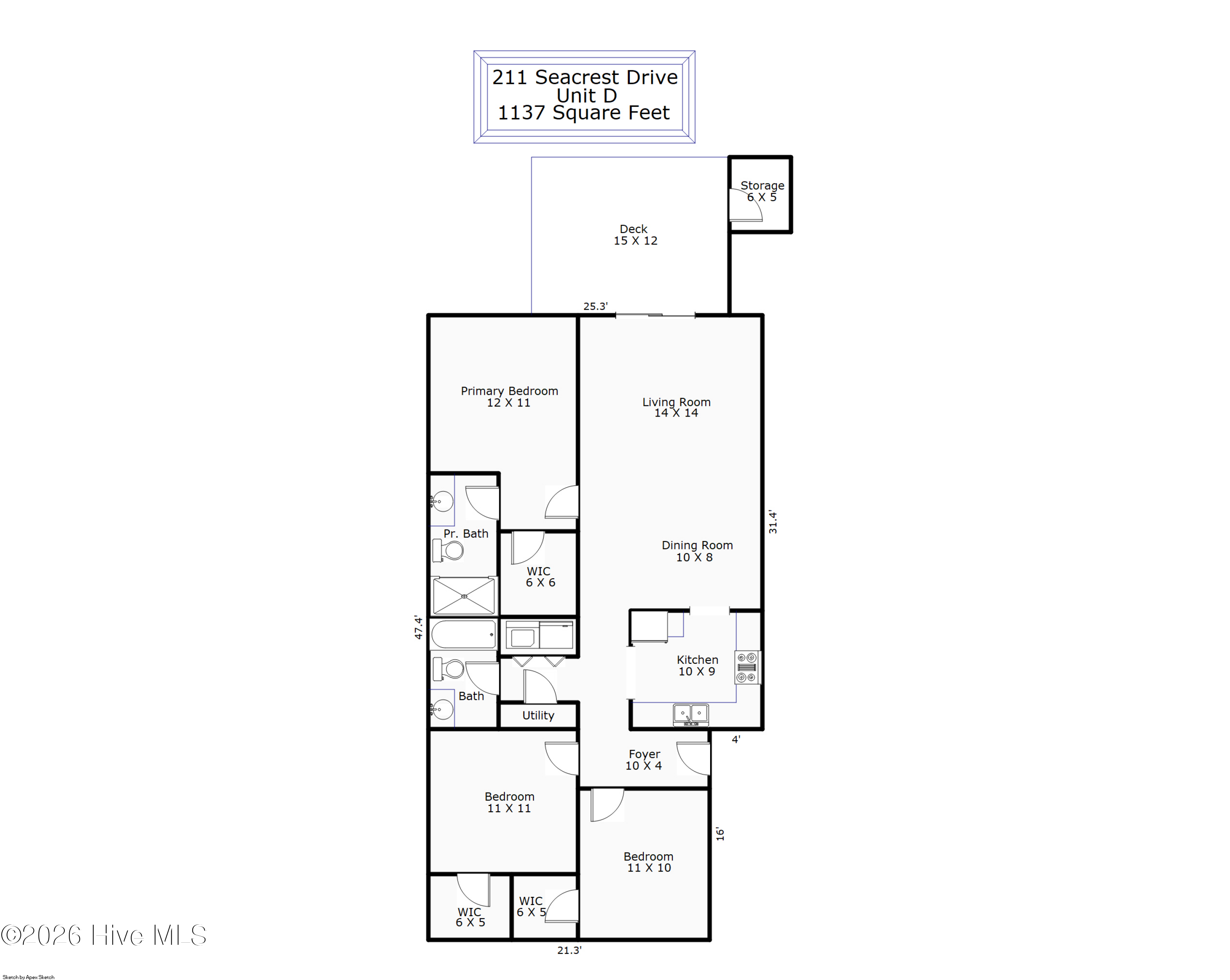 Condo For Sale - 211 Seacrest Drive #UNIT D<br/> Wrightsville Beach, NC 28480