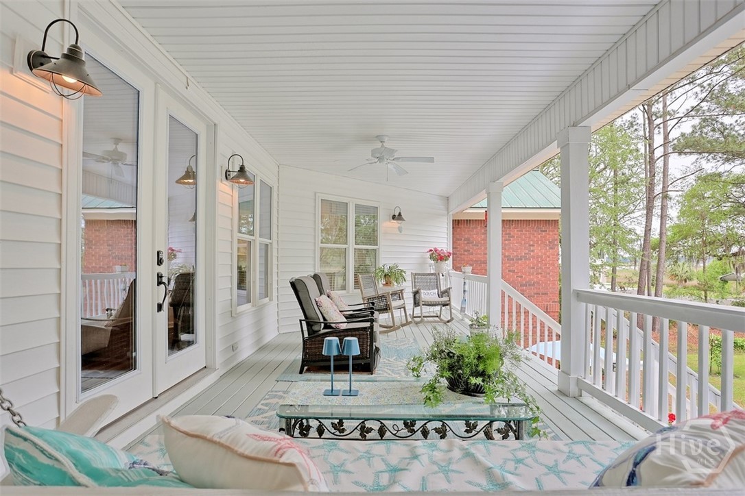 Rear Porch
