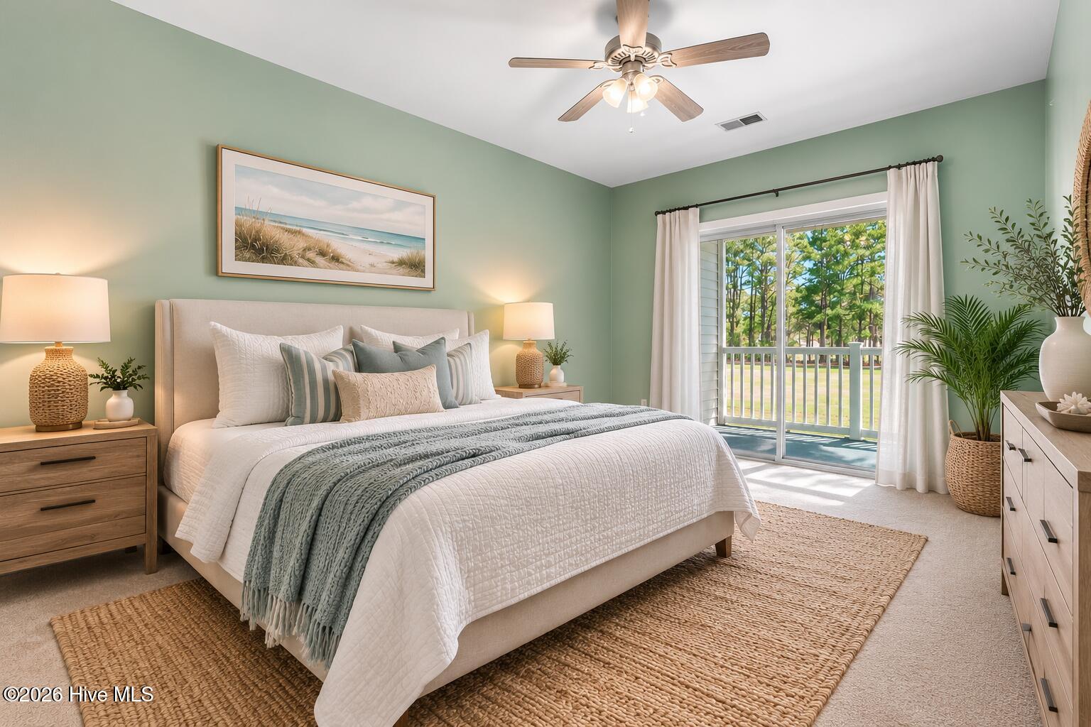 Virtually staged to show use of space