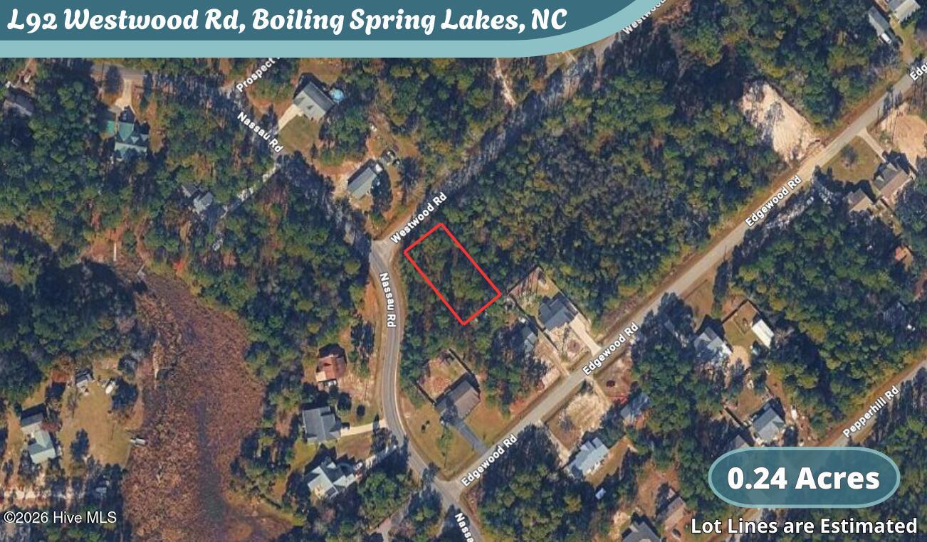 Exterior photo of L92 Westwood Road, Boiling Spring Lakes, NC 28461. MLS: 100594056