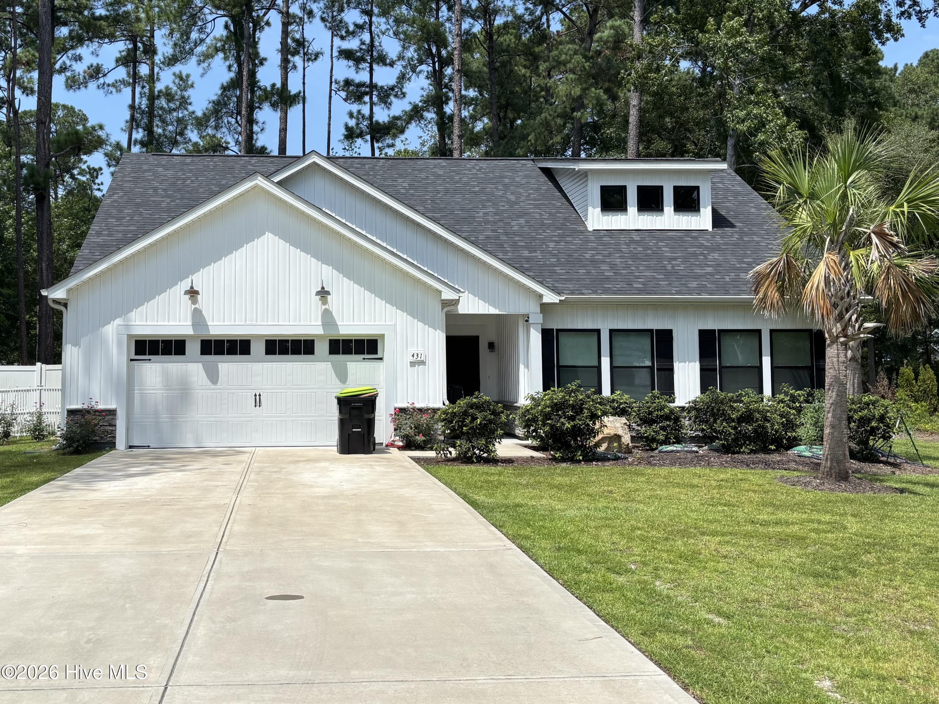 Exterior photo of 431 Sandlewood Drive NW, Calabash, NC 28467. MLS: 100599159