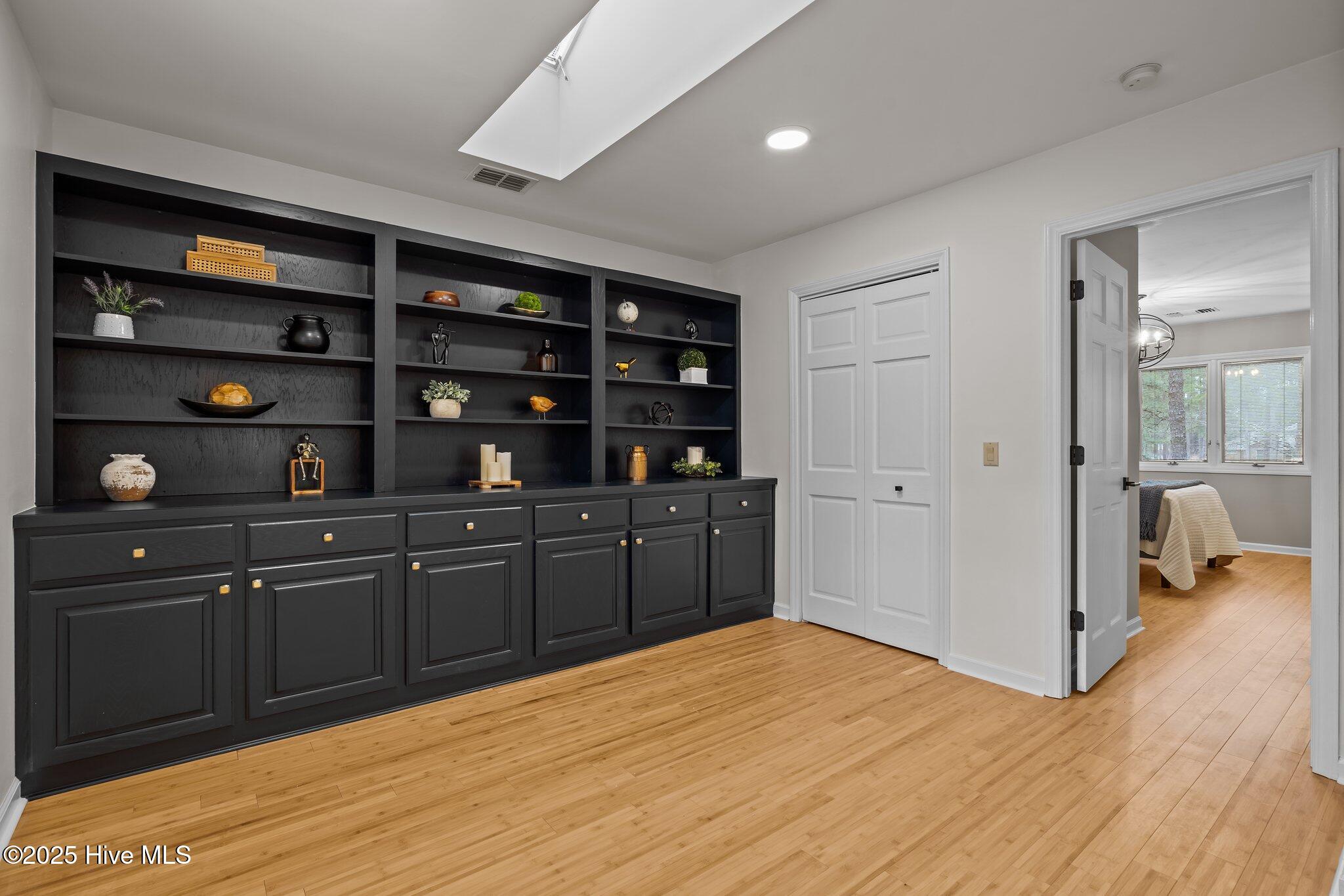 Library, off bedroom wing