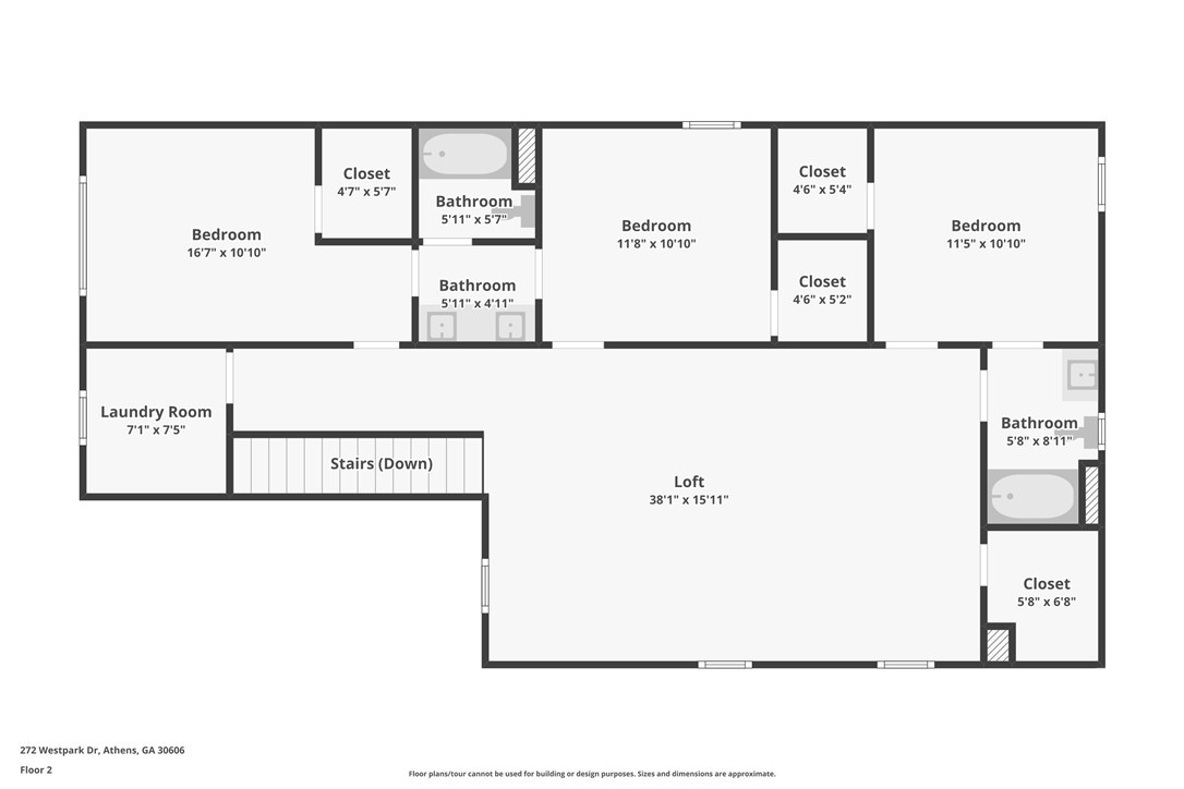Upper-Level: The second floor offers incredible flexibility and space, showcasing an oversized loft, three generous bedrooms, and two full bathrooms.