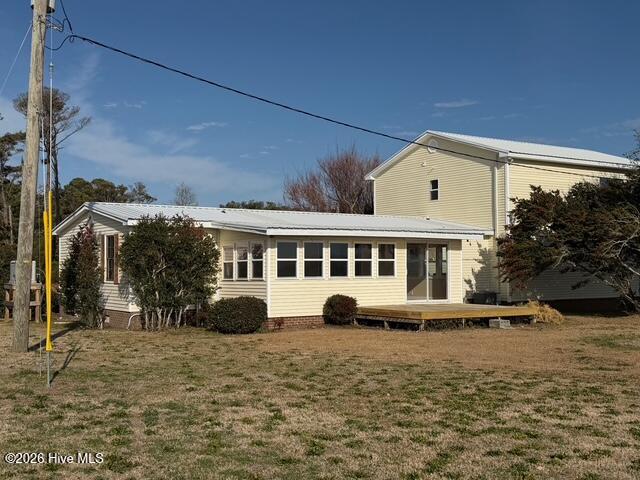 Rear- Sunroom