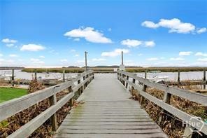 Access from the community to the stationary dock and both floating docks