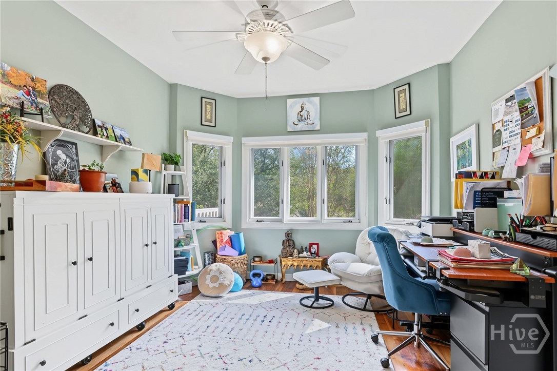 3rd Bedroom, set up as office on main level