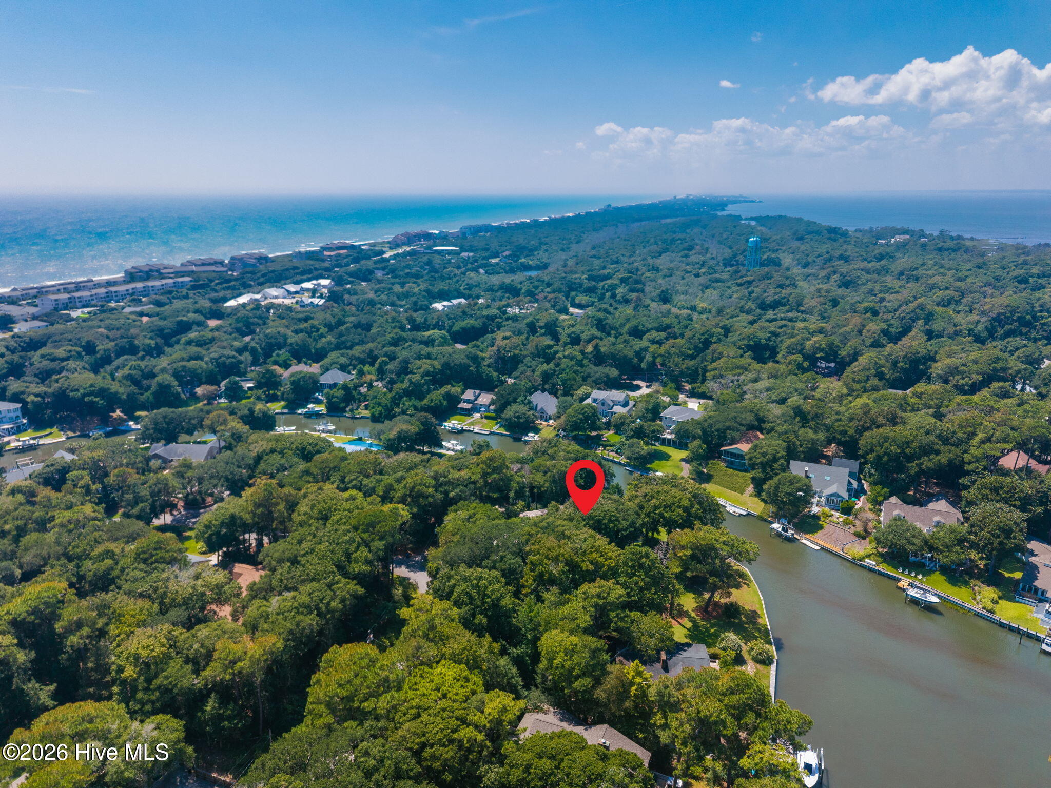 Aerial with marker