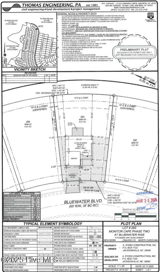 Preliminary Plot Plan