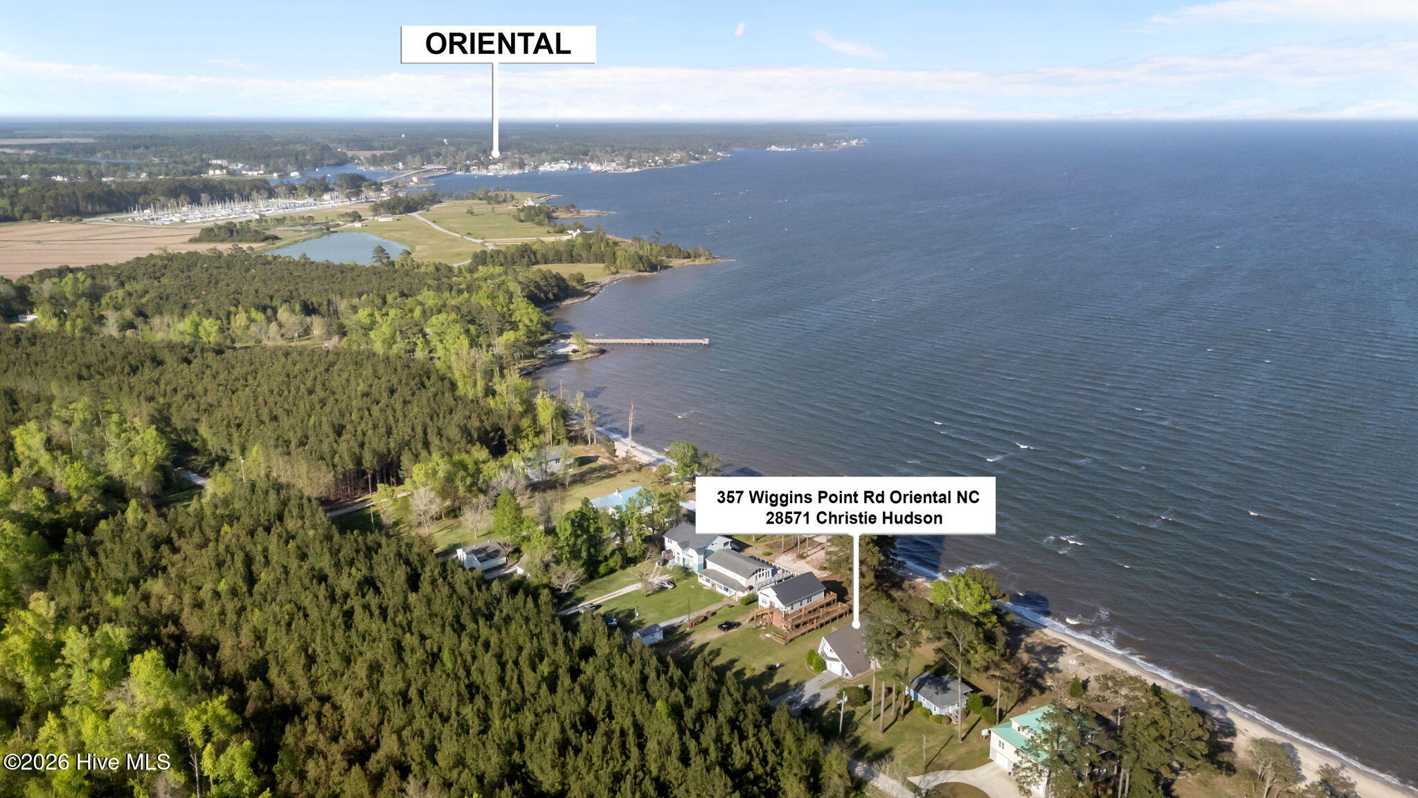 357 Wiggins Point Road, Oriental, NC, 28571