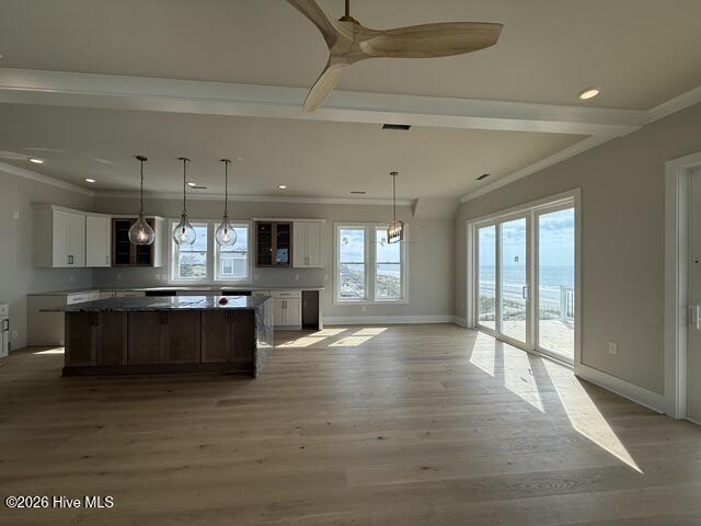 View Of Kitchen, Dining And Partial Den