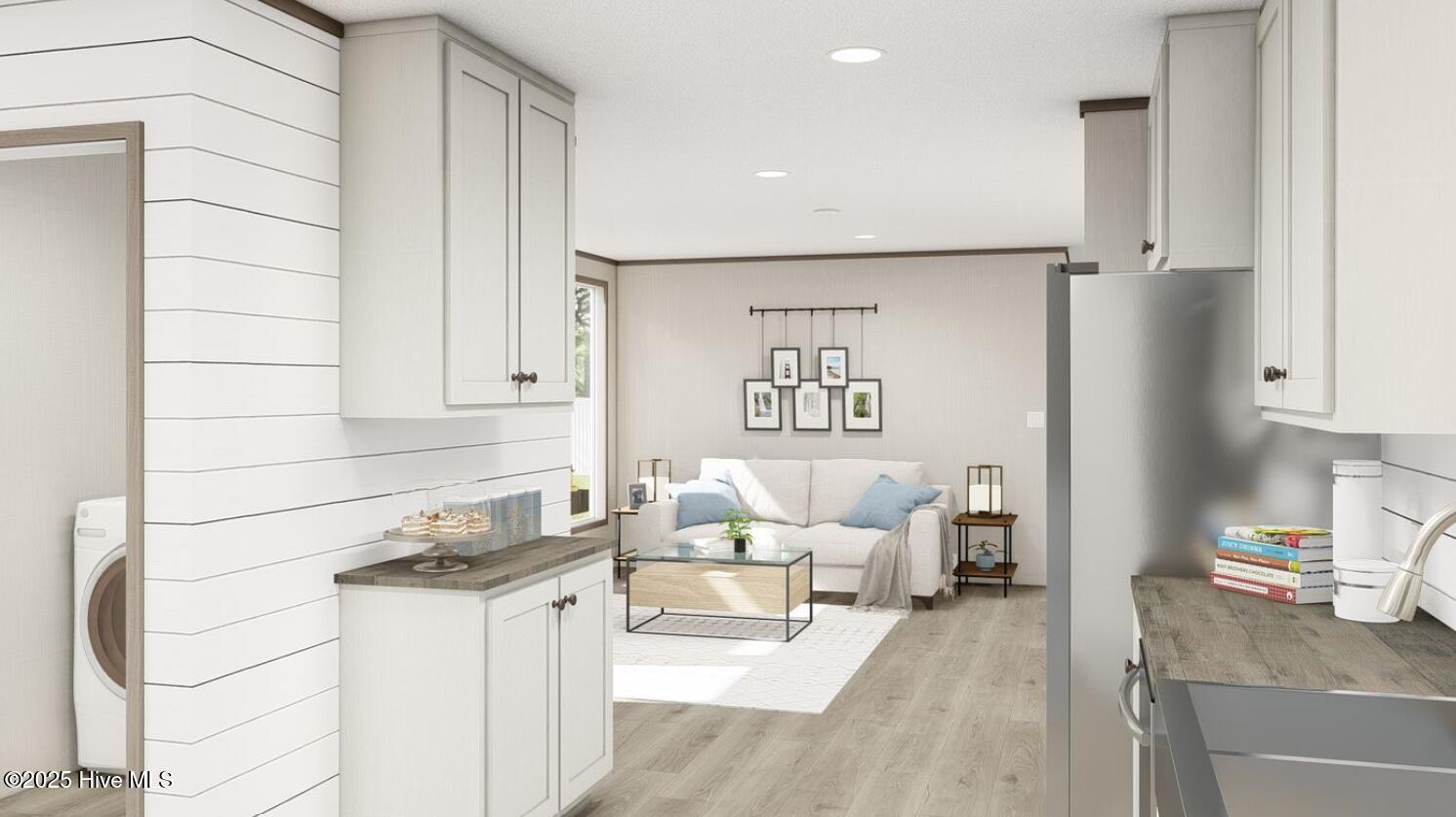 Oxford Kitchen to Living Room