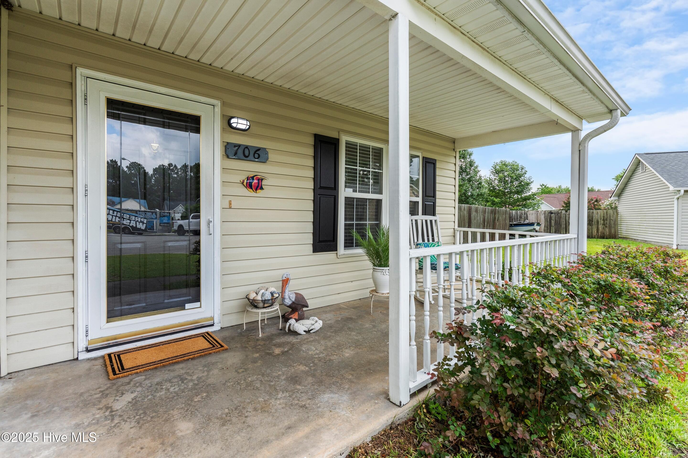 706 Bent Twig Court, Wilmington, NC 28411 – photo 3: Front Porch 1