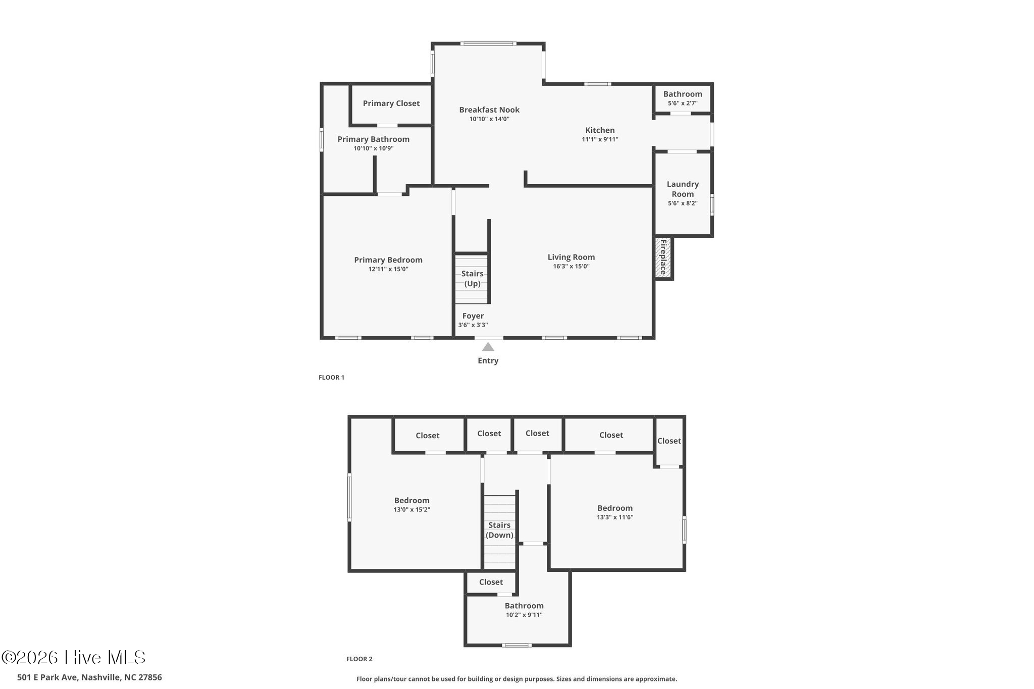 Exterior photo of 501 E Park Avenue, Nashville, NC 27856. MLS: 100554144