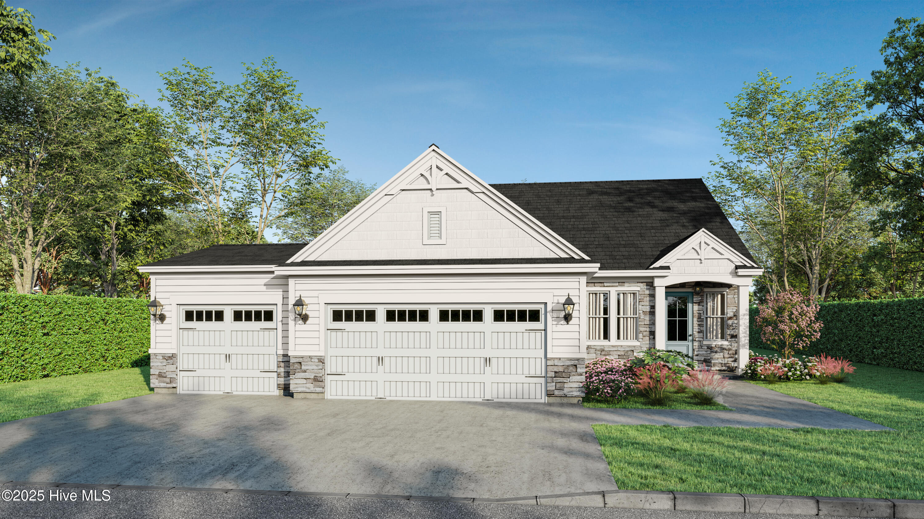 Welcome to your ideal golf and coastal retreat! This beautiful 2 story home is nestled in an exclusive golf community and directly overlooks the lush fairways of Brunswick Plantation. This gated community includes 24 hours of security, 27 hole Championship Golf Course on site (Separate membership is available), 11,000 sq. ft. amenity center with meeting and activity rooms, fitness center, two pools (salted indoor and outdoor), indoor catering kitchen, outdoor grilling area, walk to restaurants onsite, multiple tennis and pickle ball courts. Whether you're a golf enthusiast or simply love relaxing with a spectacular view, this home offers it all.  The Saratoga plan is a newly constructed masterpiece and sits on a spacious 1/4 acre lot, offering both luxury and convenience in one stunning package. Step inside to this immaculate 3 bedroom, 2.5 bathroom home and be greeted by modern elegance at every turn. The 9-foot ceilings and 8-foot doorways on the first floor create an open and airy atmosphere, complemented by an abundance of windows that flood the home with natural light. Stunning craftsman details within this home include crown molding, upgraded trim, fireplace with built in shelving and so much more!  Enjoy the peacefulness and tranquility of your spacious backyard while sitting on your rear screen covered porch taking it all in.  Whether you're seeking relaxation or adventure, this neighborhood has it all.  Hurry in to check out this home and turn your dream in to a reality!!  ****Photos are staged for marketing and representational purposes only.****