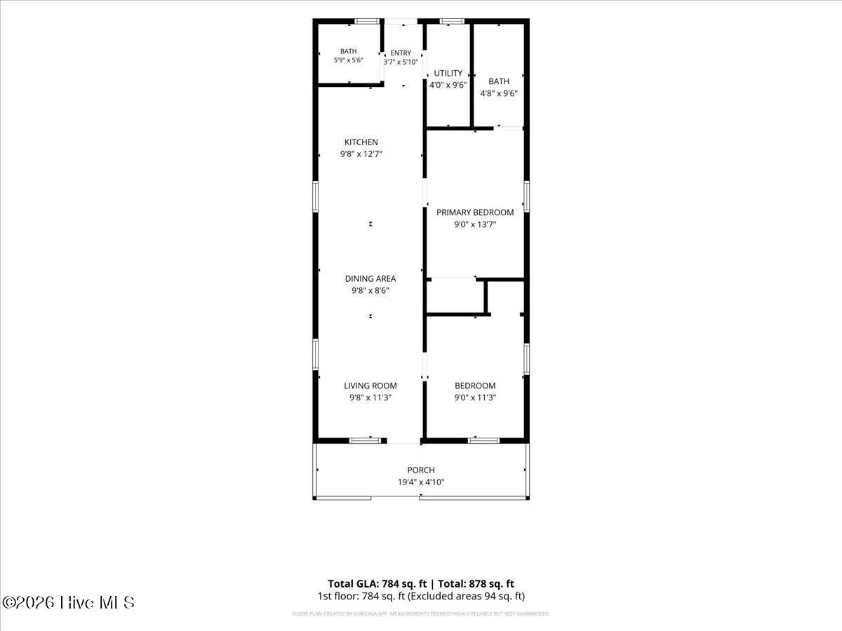 Exterior photo of 623 Slaughter Street, Goldsboro, NC 27530. MLS: 100609233