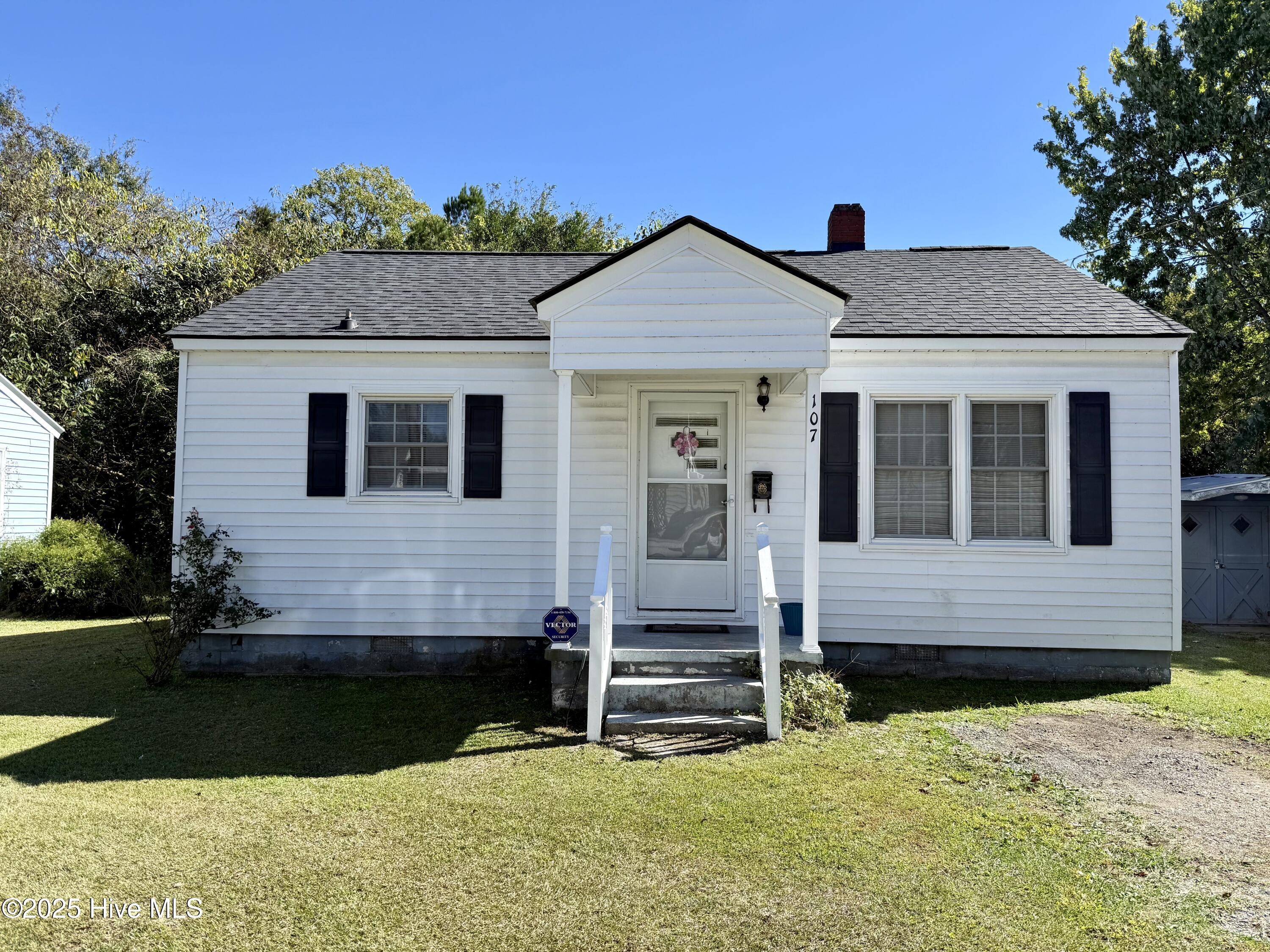 Discover this delightful and low-maintenance home, perfectly situated in the center of Williamston. This clean, move-in-ready property presents an excellent opportunity for those seeking a cozy living space or a smart investment.As you step inside, you are greeted by a welcoming living room. The primary heat source is a reliable propane brick wall heater, thoughtfully placed beneath the original fireplace mantle, adding a touch of classic charm. The kitchen is efficiently designed with a refrigerator, a propane stove/range, and a washer/dryer hookup. It also includes a small dining area perfect for enjoying meals together.This home offers two comfortable bedrooms, each featuring carpet and its own closet space. The full bathroom is equipped with a tub/shower combination and a small vanity.Key updates include a brand new architectural roof installed in 2024, providing peace of mind for years to come. Two window AC units are also included for your comfort. The property is connected to city water and sewer services.Whether you're looking for an affordable first home, downsizing, or seeking a valuable addition to your investment portfolio, this property offers numerous perks.Come see the potential and convenience this charming home has to offer. Schedule your viewing today to experience it for yourself!