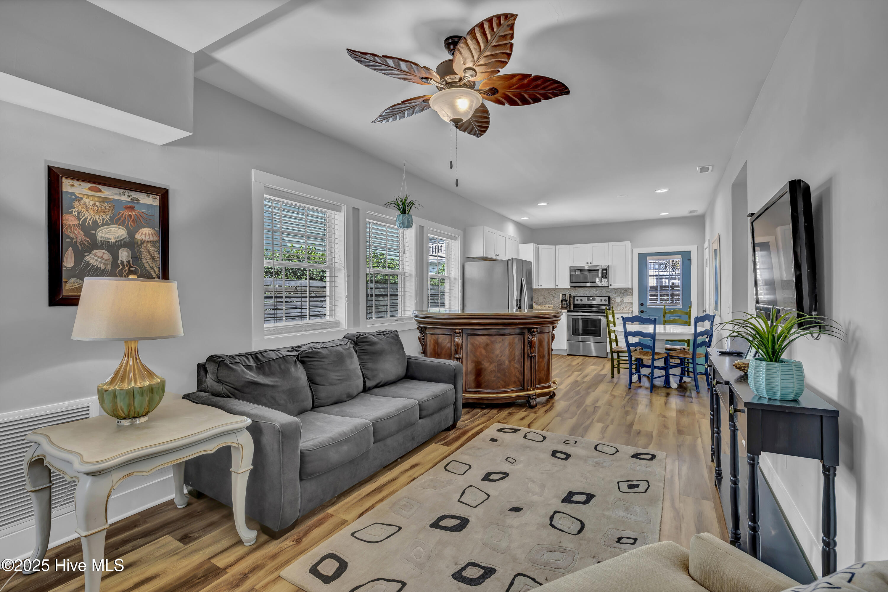Downstairs Living room and Kitchen