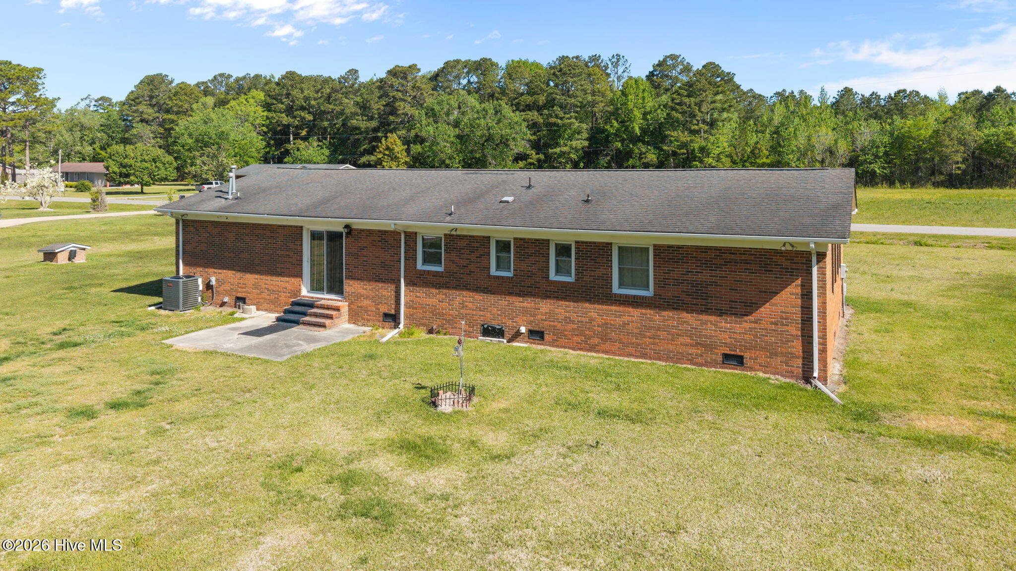 AERIAL OF BACK OF HOME