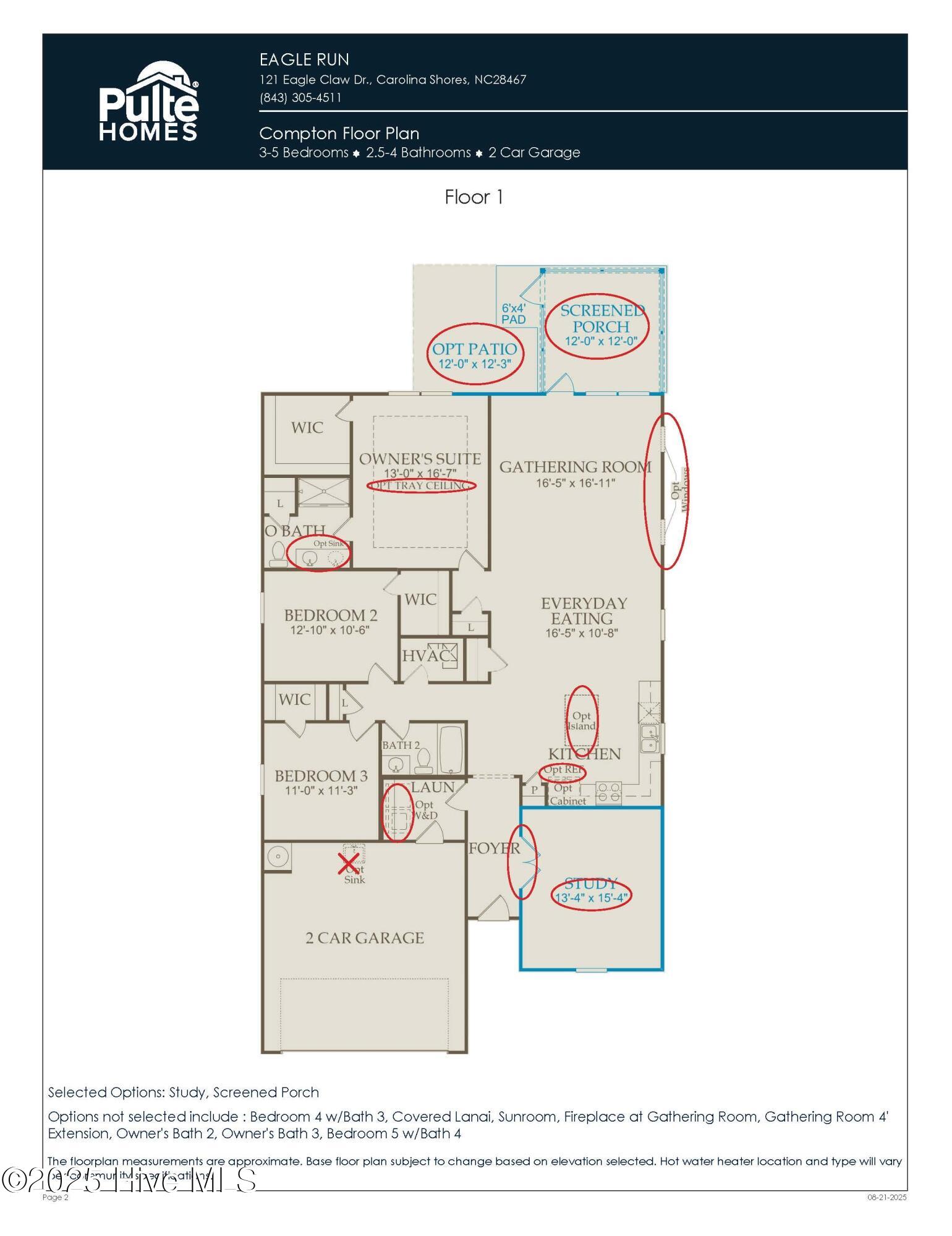 345 Eagle Claw Drive 4040, Carolina Shores, NC 28467 – photo 2: EagleRun_Brochure- 1 page
