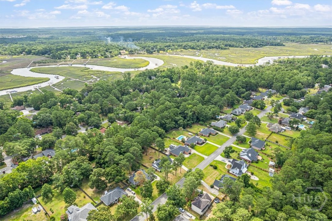 The beauty of the winding Tivoli river