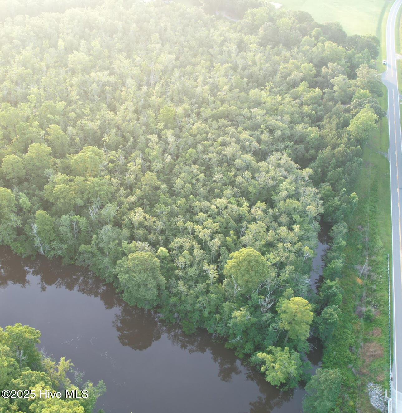 Mackeys Creek and canal on property