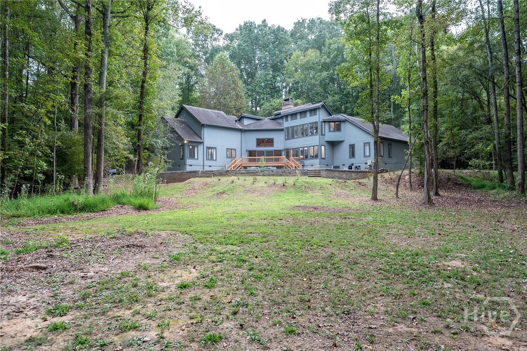 View from private back yard.