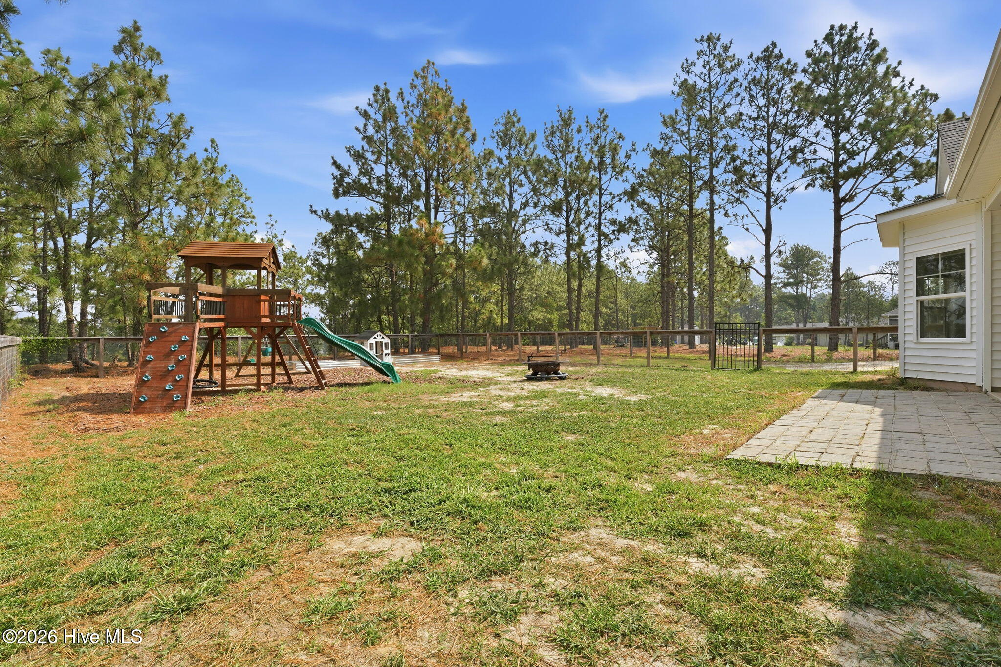 Playset is nearly new and stays!