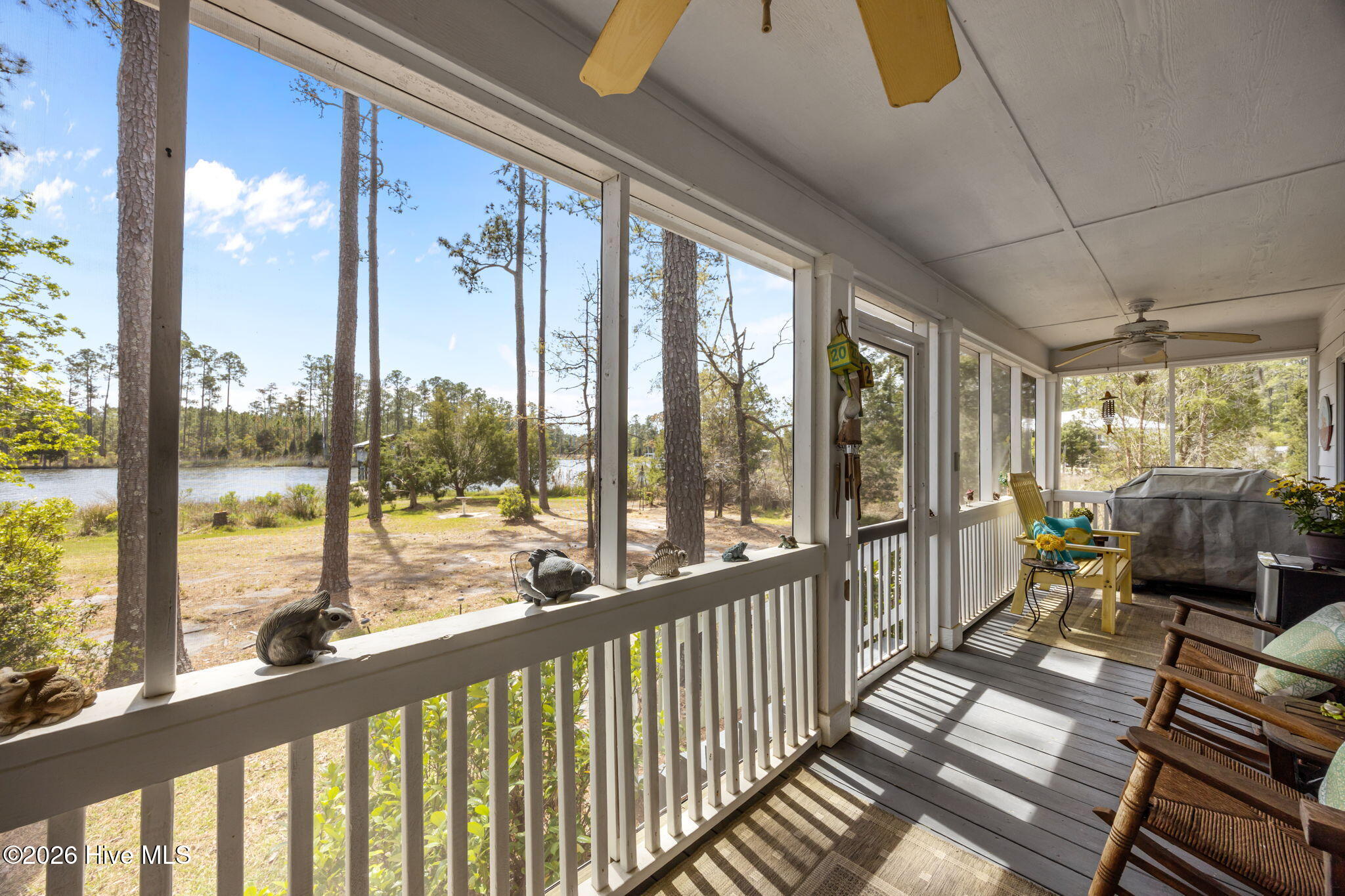 Screened Porch - rear
