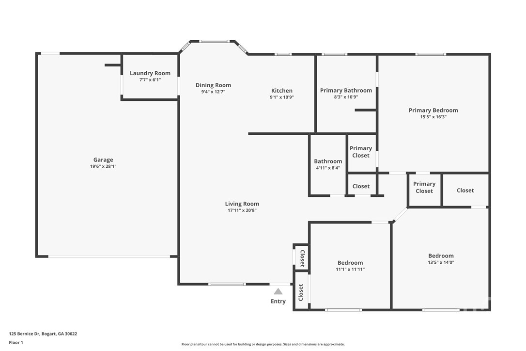 Homes for sale in Bogart, GA | 125 Bernice Dr, Bogart, GA 30622 | MLS# CL345849