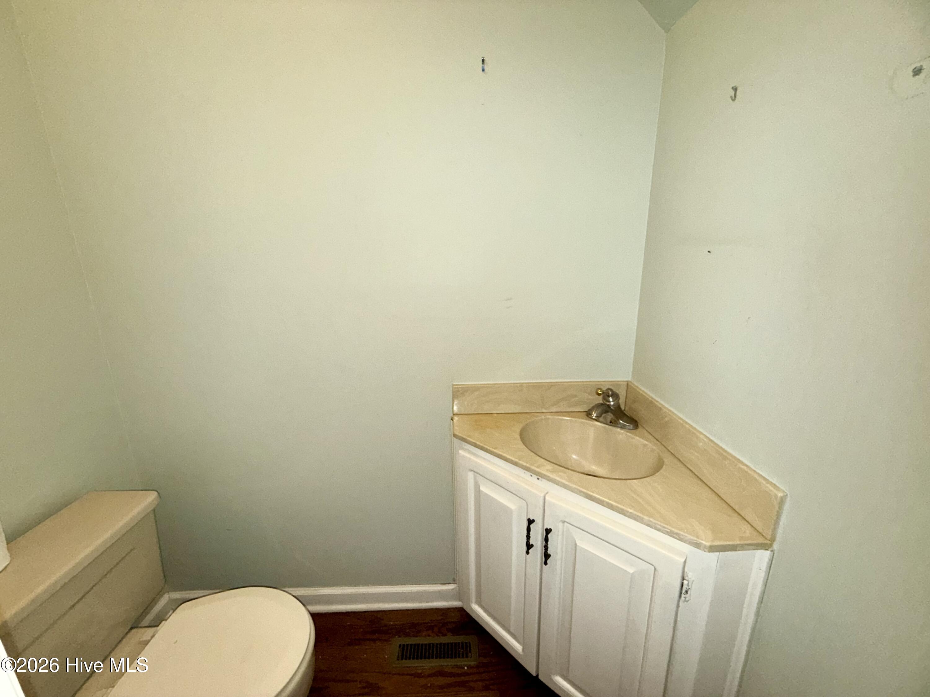 Half bath downstairs