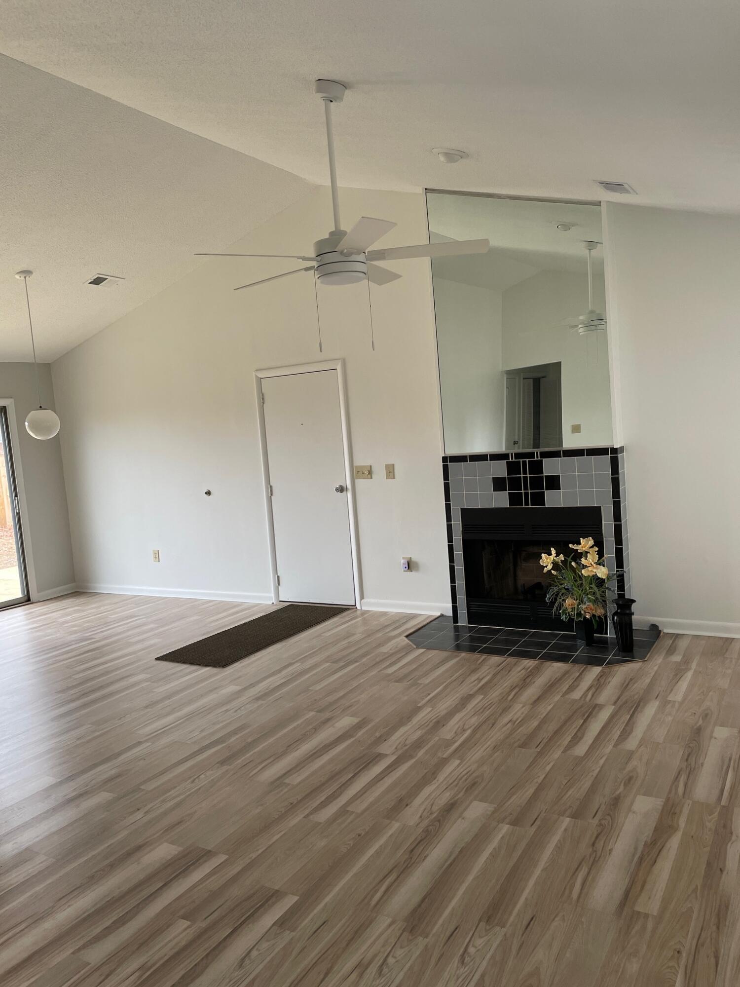 Living Room with Fireplace