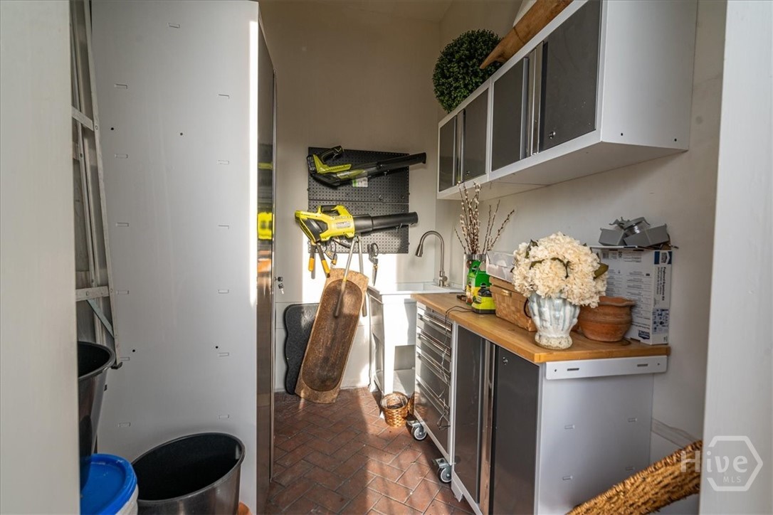 Gardening Closet off one of the balconys