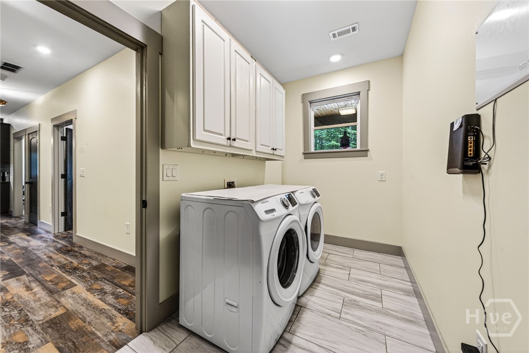 entrance to in law suite and main laundry room