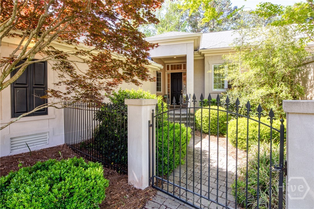 Wrought Iron gate and fencing