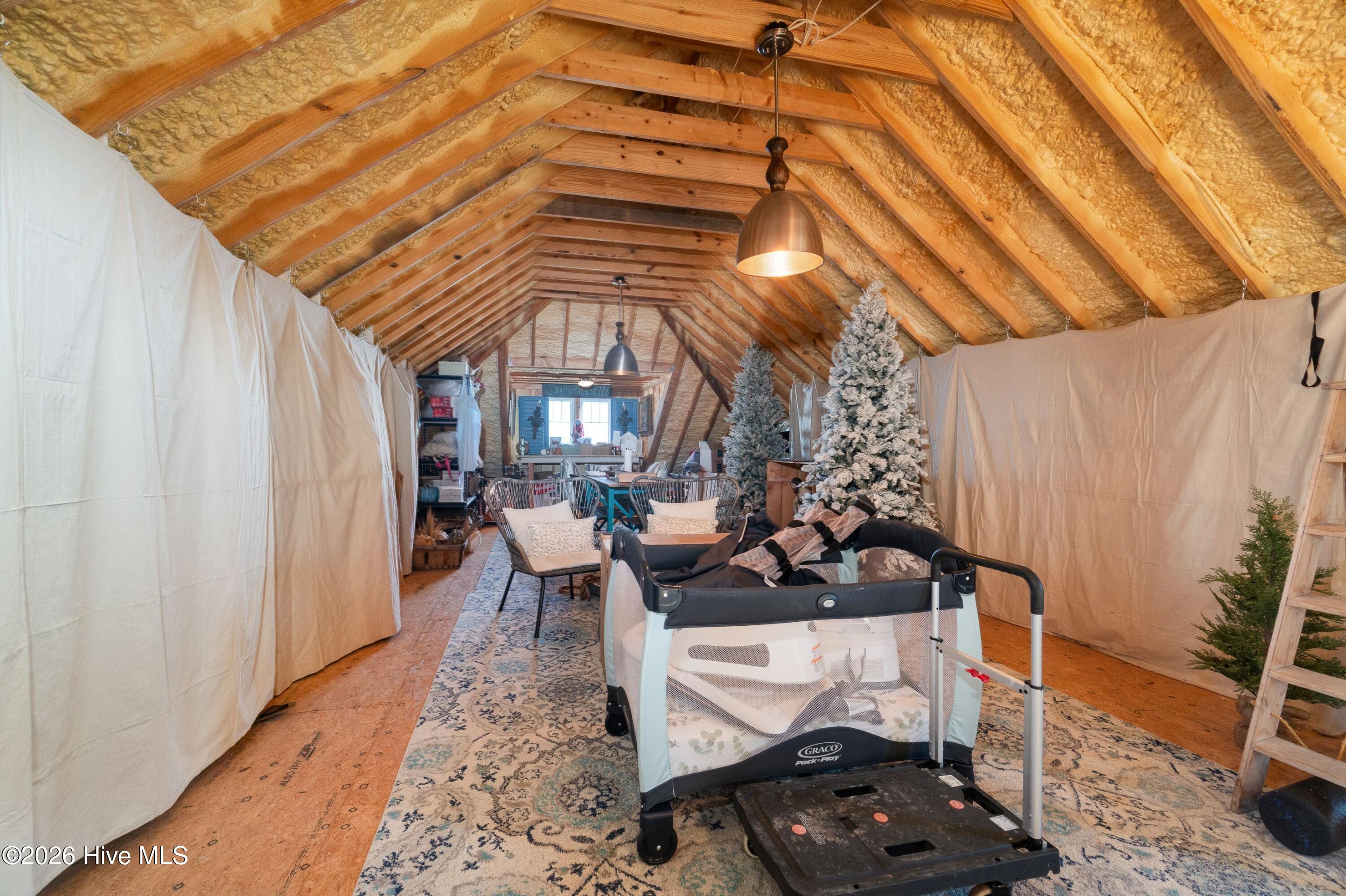 Unfinished Attic with Elevator Access -4th Floor